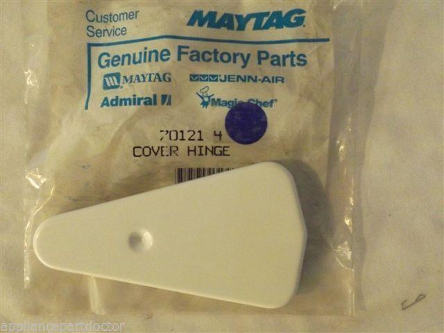 JENN AIR BOSCH REFRIGERATOR 70121-4 Cover, Upper Hinge (wht)    NEW IN BOX