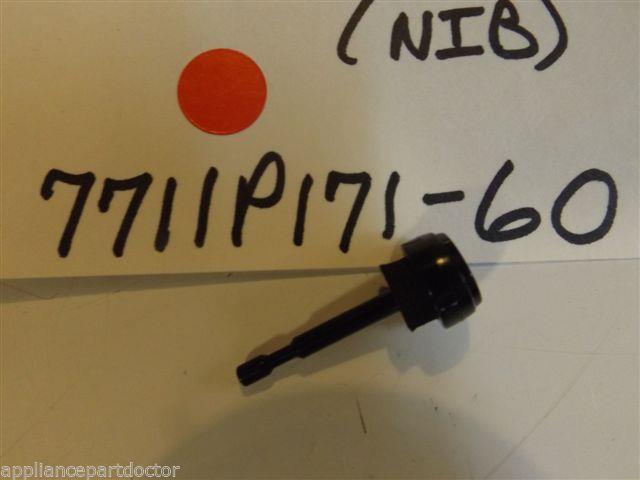 Maytag Admiral  Stove  7711P171-60  Knob, Clock (button-blk)  NEW IN BOX