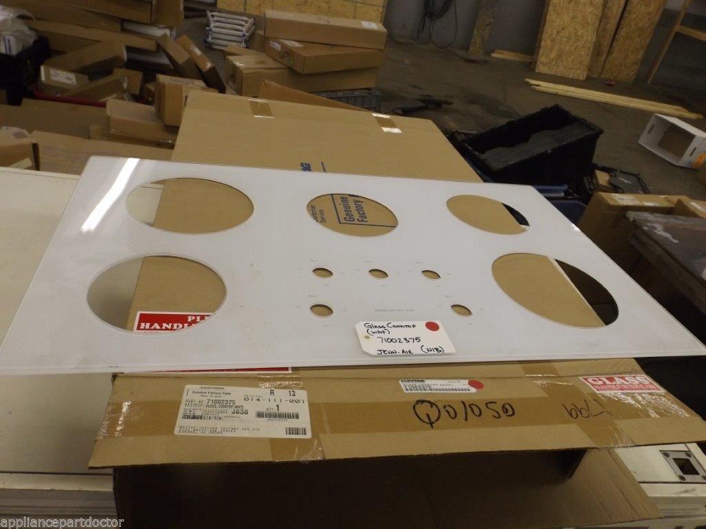 Jenn Air Stove 71002375 Glass Cooktop (wht)  NEW IN BOX