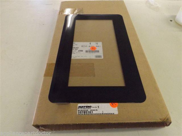 Maytag Amana Microwave  10785101  Window, Inner   NEW IN BOX
