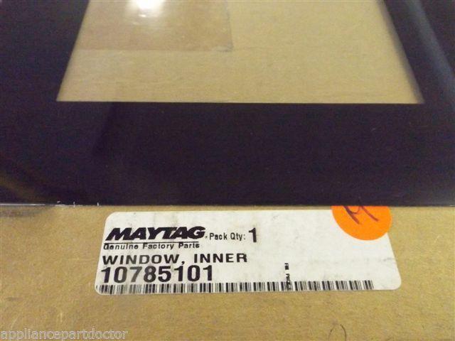 Maytag Amana Microwave  10785101  Window, Inner   NEW IN BOX