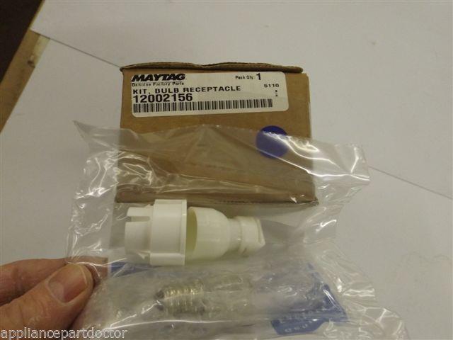 Maytag Admiral Refrigerator  12002156  KIT, BULB RECEPTACLE  NEW IN BOX