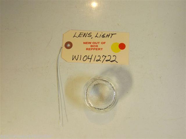 Whirlpool STOVE W10412722  Lens, Light NEW W/O BOX