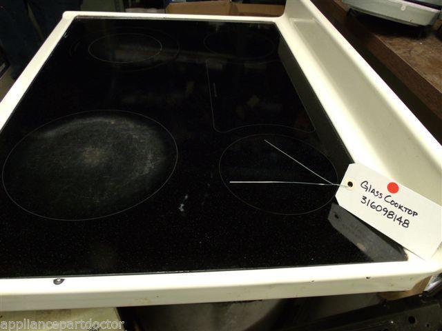 KENMORE OVEN 316098148 GLASS COOKTOP USED PART ASSEMBLY