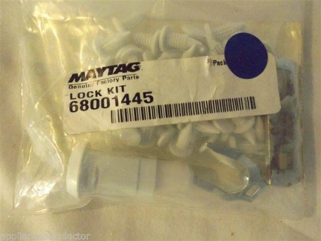 ADMIRAL JENN AIR REFRIGERATOR 68001445 LOCK KIT   NEW IN BOX