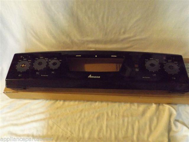 AMANA STONE 74009113 Panel, Backguard (blk)   NEW IN BOX