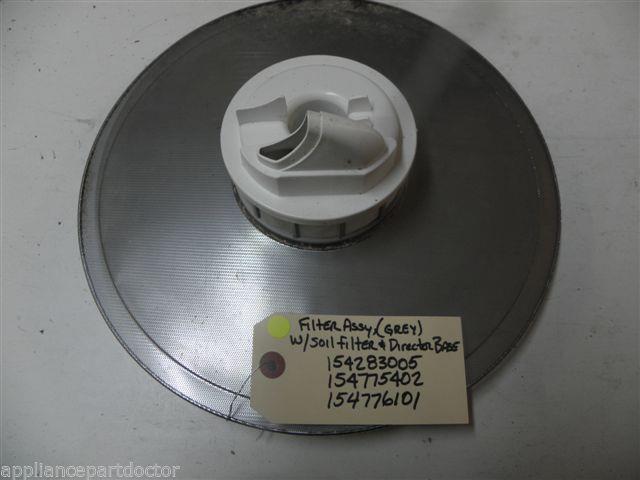 FRIGIDAIRE DISHWASHER 14283005 154775402 154252302 154776101 FILTER W/ DIR. BASE
