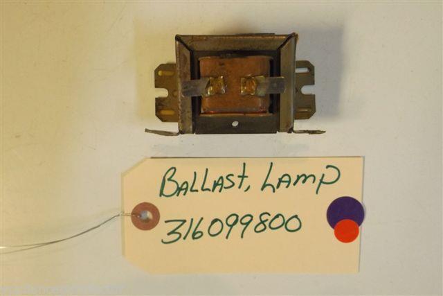 FRIGIDAIRE  STOVE 316099800    5303051115  Ballast-lamp   USED