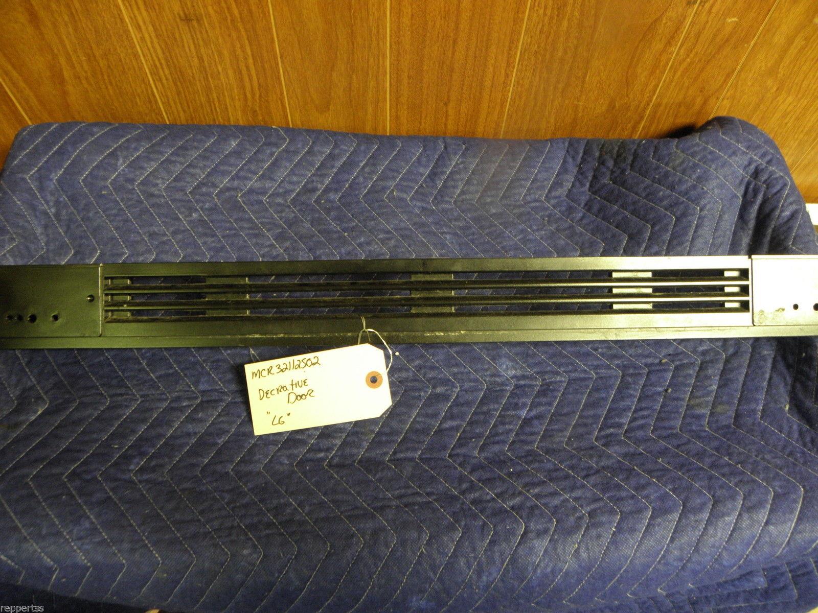 LG STOVE MCR32112502 DECRATIVE DOOR USED PART ASSEMBLY FREE SHIPPING
