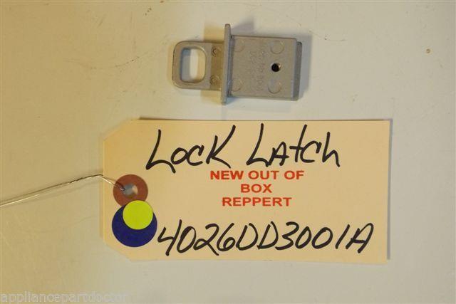 LG DISHWASHER 4026DD3001A   Lock latch  NEW W/O BOX