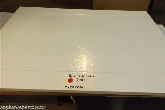 Maytag Admiral stove 74003236 Panel, Side (wht) NEW IN BOX