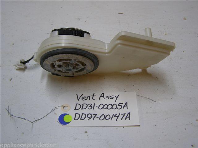 SAMSUNG DISHWASHER Motor vent DD31-00006A, Case vent DD97-00147 USED PART