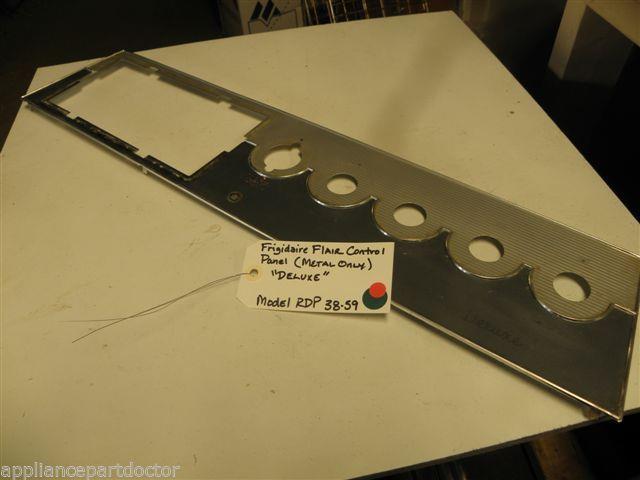 FRIGIDAIRE FLAIR DELUXE CONTROL PANEL FRIGIDAIRE MODEL RDP 38-59  see note