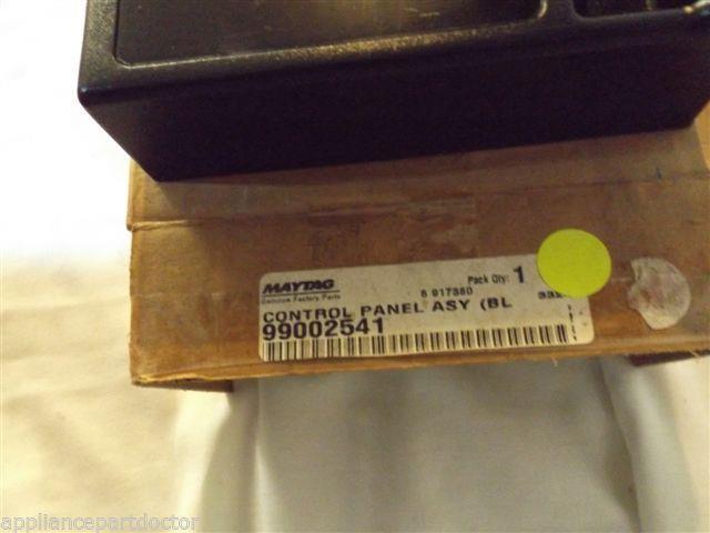 AMANA DISHWASHER 99002541 Control Panel Asy (blk)  NEW IN BOX