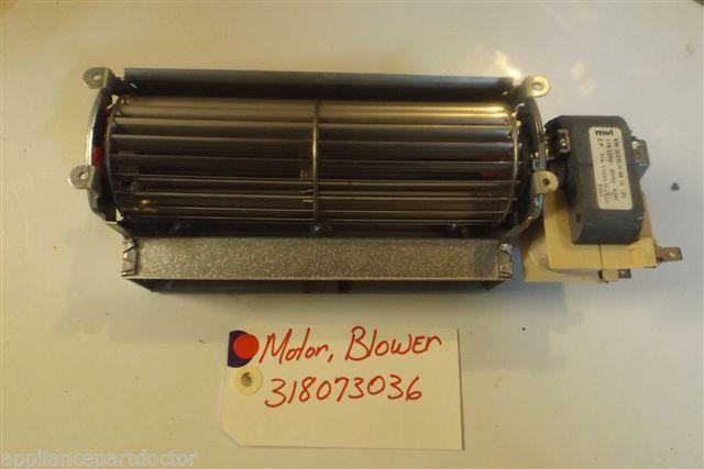 FRIGIDAIRE STOVE 318073036 Motor,blower USED PART