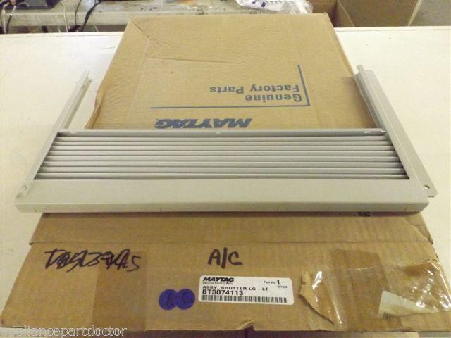 Maytag Amana Air Conditioner  BT3074113  Assy, Shutter Lg-lt  NEW IN BOX