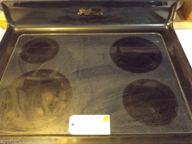 WHIRLPOOL STOVE 3176532  Cooktop (black) Minor Blemishes    USED