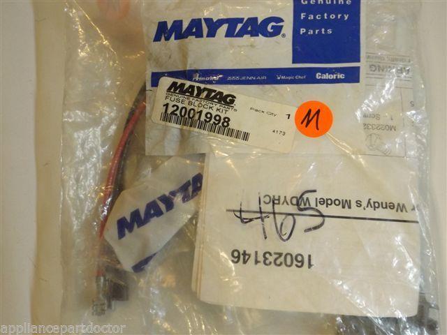 Maytag Amana Commercial Microwave  12001998  KIT, FUSE BLOCK  NEW IN BOX