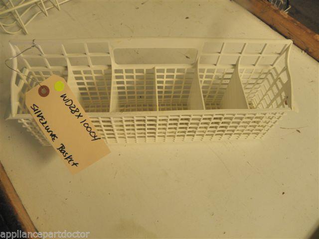 GE DISHWASHER WD28X10004 SILVERWARE BASKET USED PART F/S
