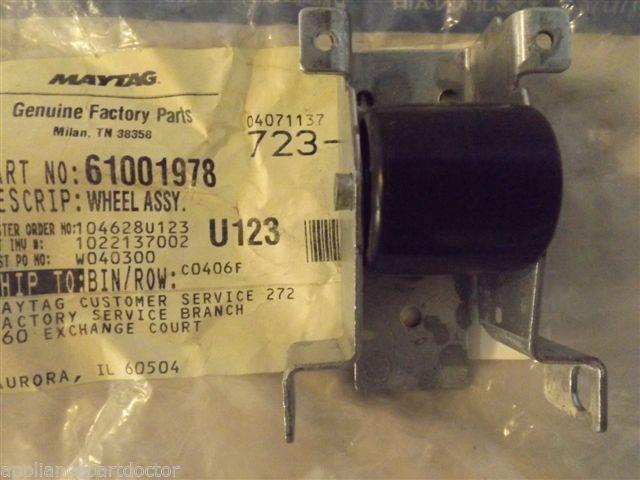 JENN AIR BOSCH REFRIGERATOR 61001978 Wheel  NEW IN BOX