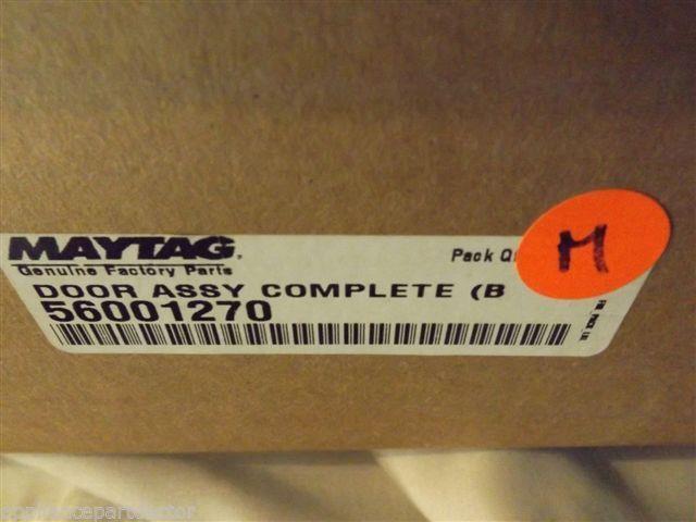 MAYTAG MICROWAVE 56001270 DOOR ASS'Y COMPLETE (BLK) NEW IN BOX