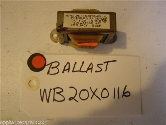 KENMORE STOVE WB20X0116  Ballast    USED  PART