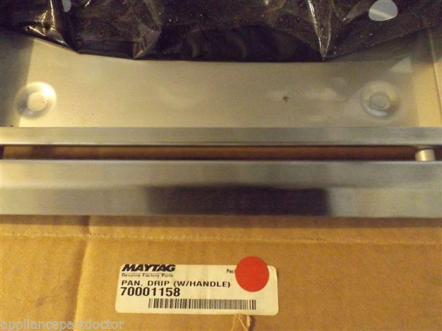 DYNASTY JADE STOVE 70001158 Pan, Drip (w/handle) (lt & Rt)   NEW IN BOX