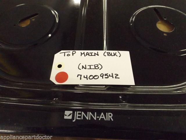 Maytag Jenn-Air Stove 74009542 Top, Main (blk) NEW IN BOX