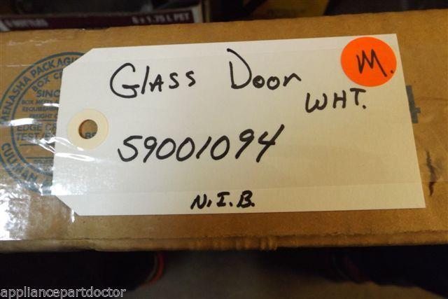 MAYTAG MICROWAVE 59001094 GLASS DOOR WHT. NEW IN BOX