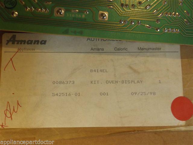 Amana Stove 0086373 Oven Display NEW IN BOX