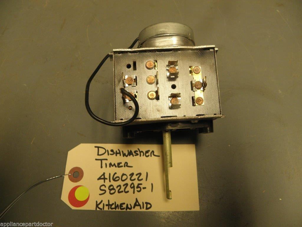 KitchenAid Dishwasher 4160221 S82295-1 Timer used