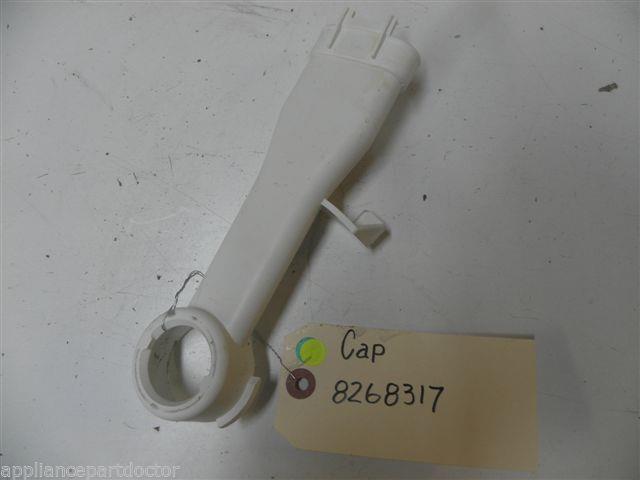 KENMORE DISHWASHER 8268317 CAP USED PART ASSEMBLY