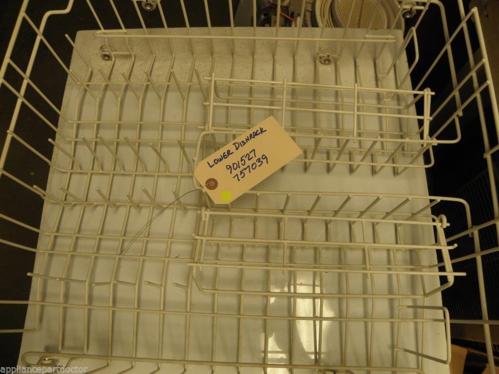 WHIRLPOOL DISHWASHER 901527 757039 Lower RACK USED PART *SEE NOTE*