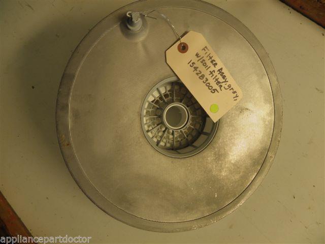 ELECTROLUX DISHWASHER 154283005 GREY FILTER W/ SOIL FILTER USED ASSEMBLY F/S
