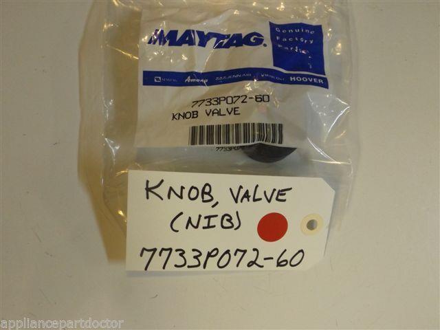 Maytag Magic Chef Gas Stove  7733P072-60  Knob, Valve NEW IN BOX