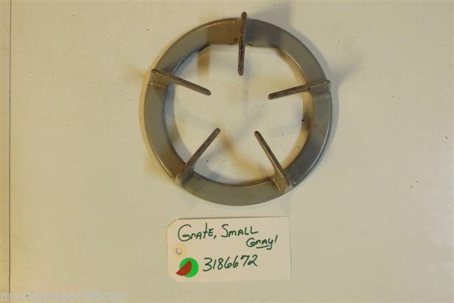KITCHENAID STOVE 3186672 Grates, Small  gray  USED PART
