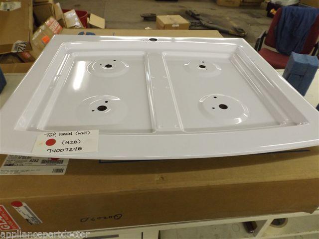Maytag  Stove 74007248 Top, Main (wht) (NIB) NEW IN BOX
