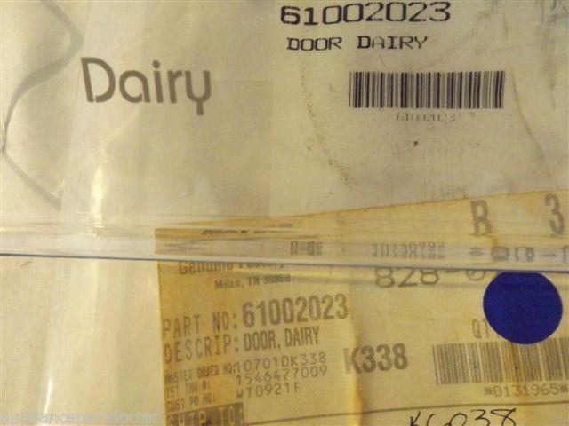 JENN AIR ADMIRAL REFRIGERATOR 61002023 DOOR, DAIRY  NEW IN BOX