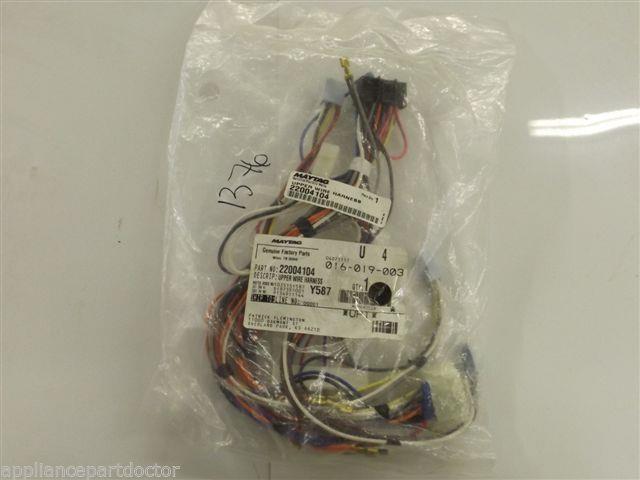 Maytag Washer  22004104  Upper Wire Harness  NEW IN BOX