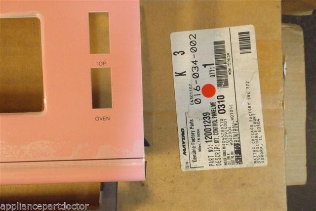 MAGIC SHEF MAYTAG 12001239 KIT, CONTROL PANEL  NEW IN BOX