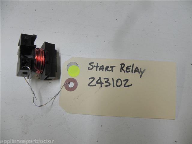 KITCHEN AID DISHWASHER 243102 RELAY START KIT USED PART ASSEMBLY
