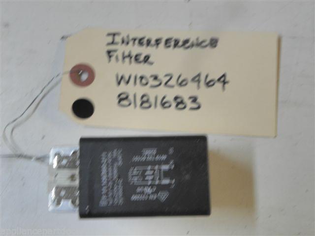 WHIRLPOOL WASHER W10326464 8181683 INTERFERENCE FILTER USED PART ASSEMBLY