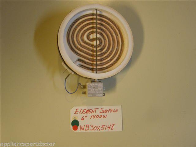 GE STOVE WB30X5148  Element Surface 6