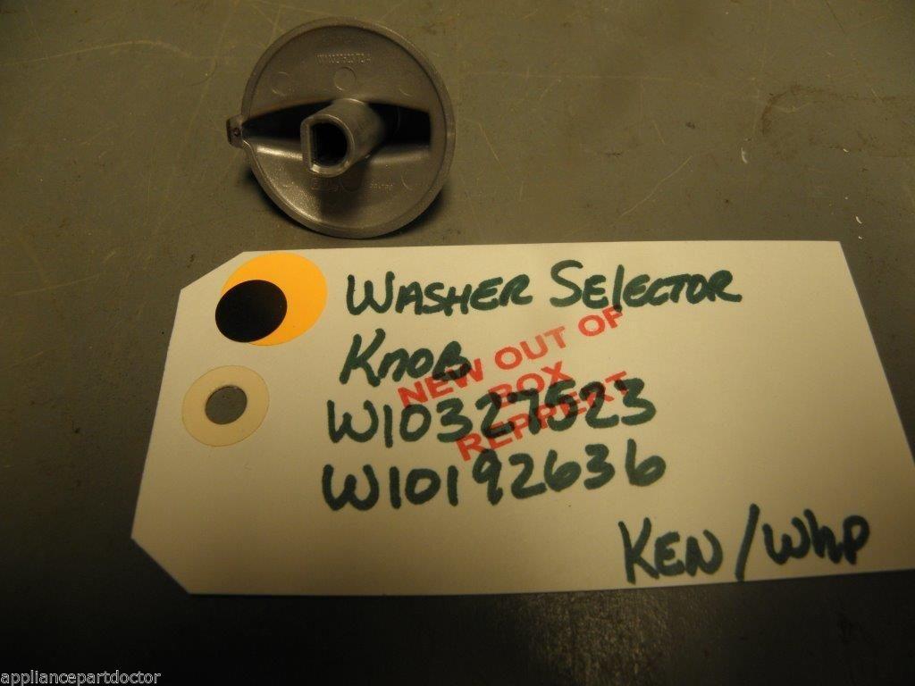 Kenmore Whirlpool Washer Selector Knob W10327523 W10192636  NEW W/O BOX