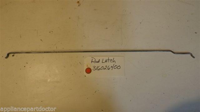 FRIGIDAIRE STOVE 316026400 Rod-latch  USED  PART