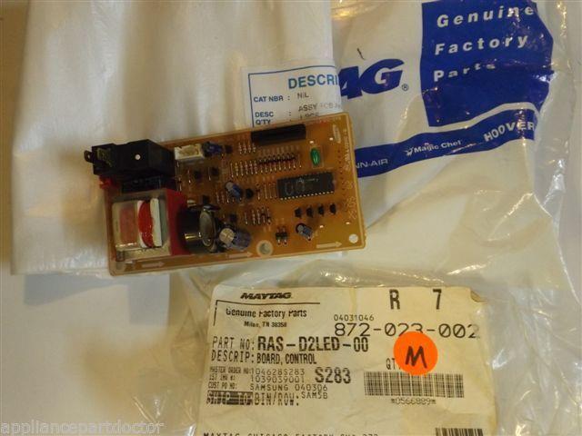 Maytag Amana Microwave  RAS-D2LED-00  BOARD, CONTROL NEW IN BOX