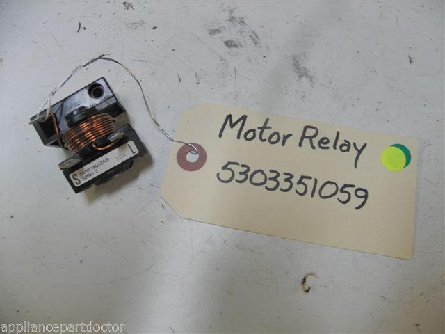 KENMORE DISHWASHER 5303351059 MOTOR RELAY USED PART ASSEMBLY
