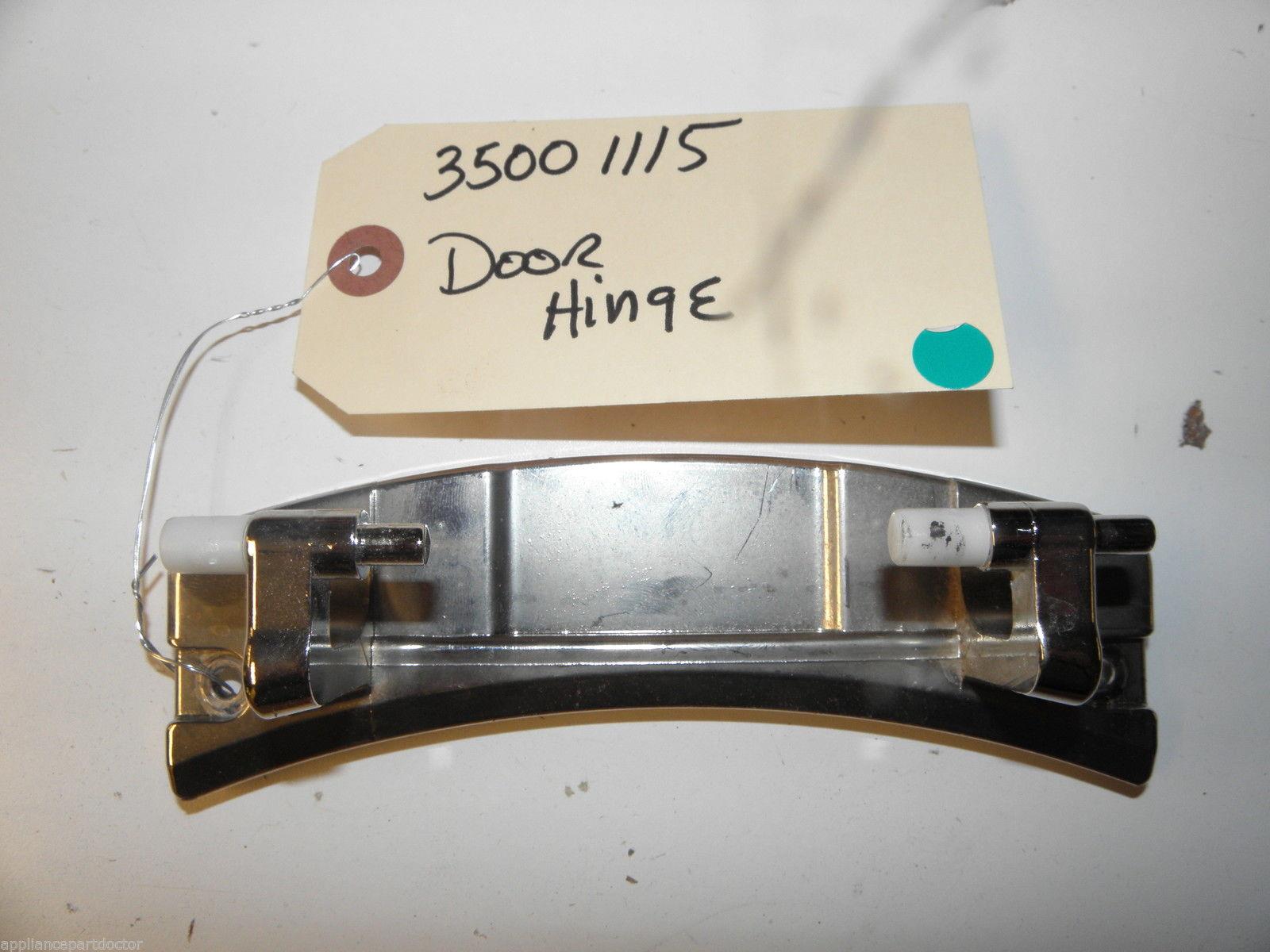 MAYTAG DRYER 35001115 DOOR HINGE USED PART ASSEMBLY F/S