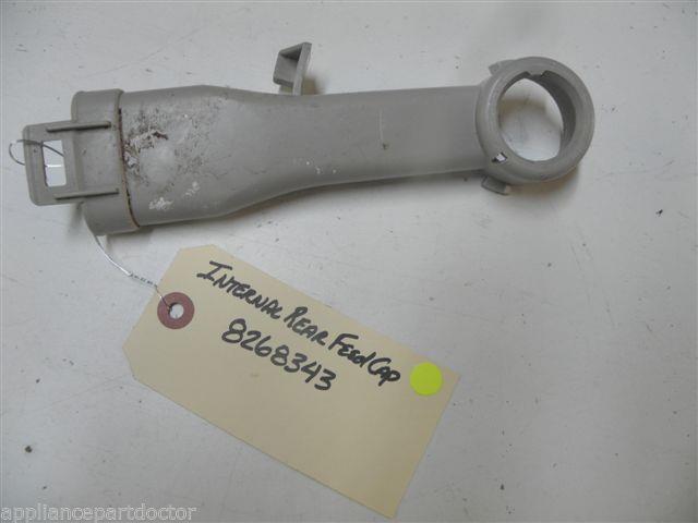 KITCHEN AID DISHWASHER 8268343 INTERNAL REAR FEED CAP USED PART ASSEMBLY