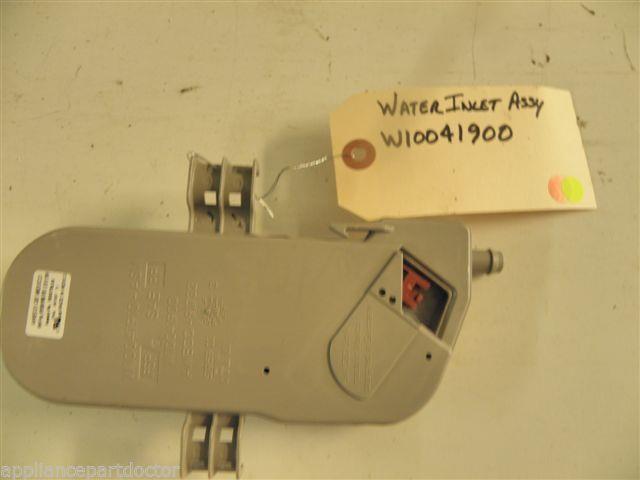 WHIRLPOOL DISHWASHER W10041900 WATER INLET USED PART ASSEMBLY